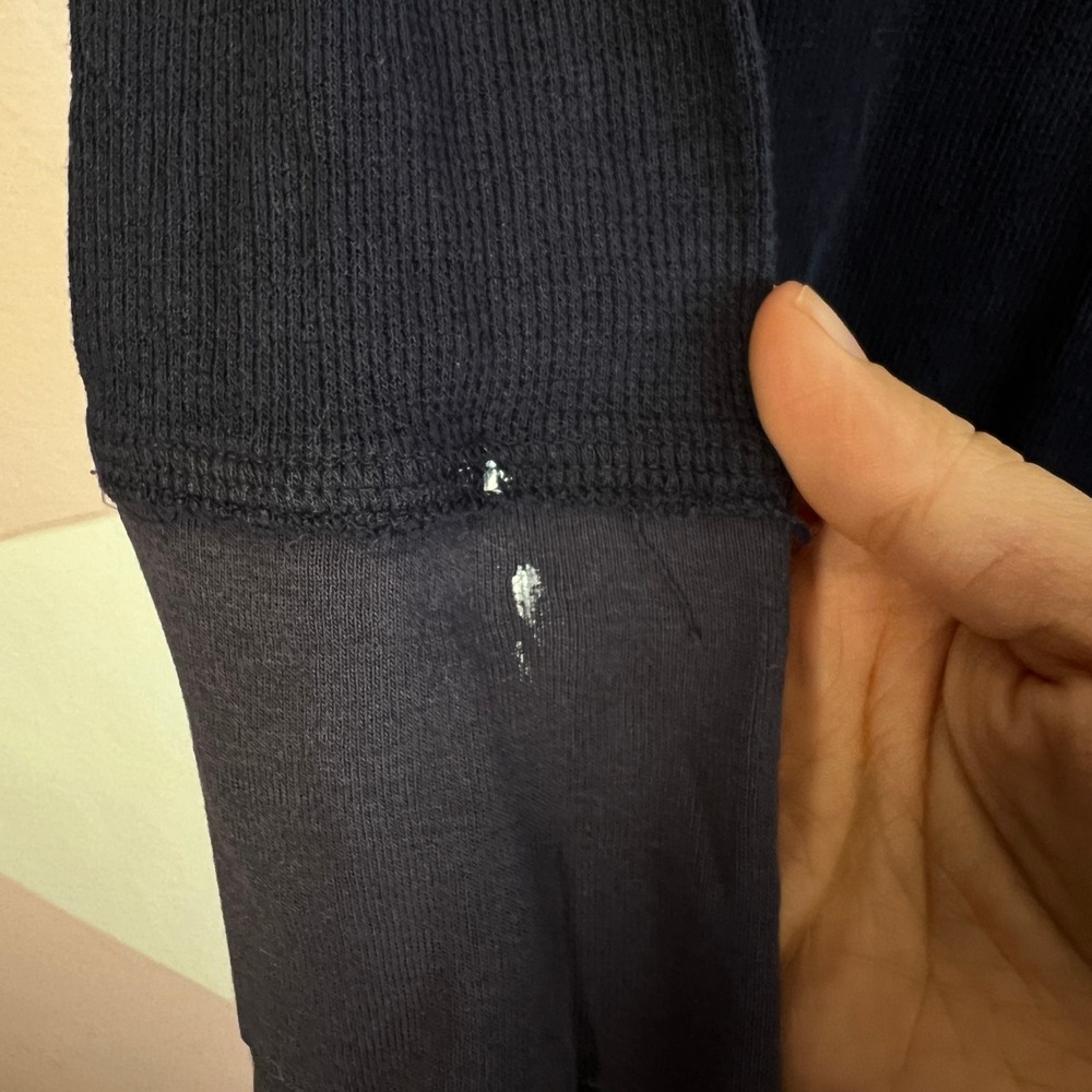 Vintage Y2K Ribbed Long Sleeve Henley Top Bella Swan 2000s Distressed - Picture 7 of 10